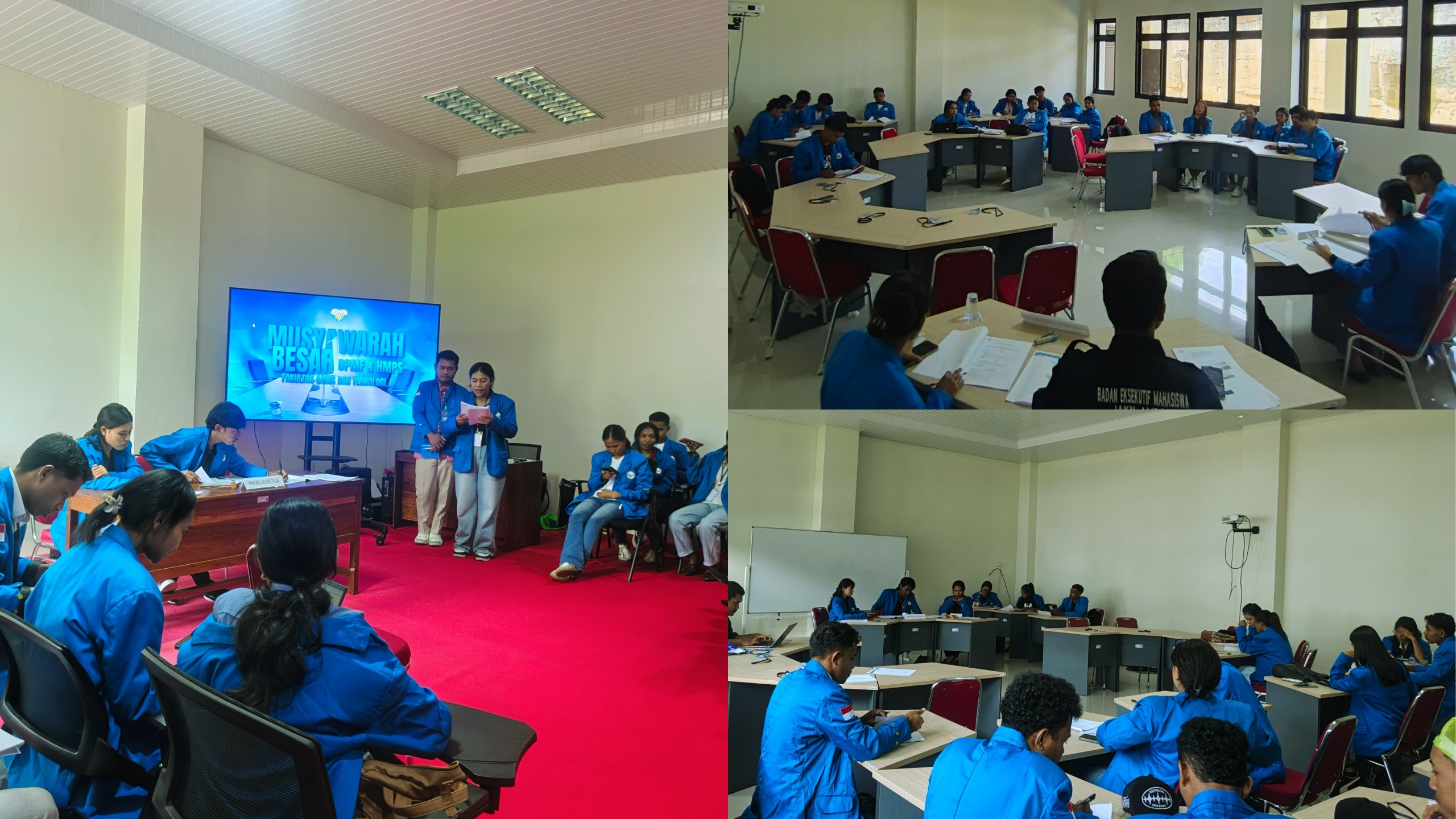 Musyawarah dan Pleno DPMF–HMPS Fakultas Sains dan Teknologi: Perkuat Sinergi dan Kepemimpinan Mahasiswa